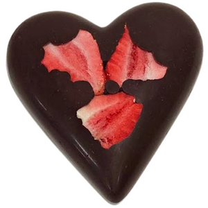 Dark Strawberry Heart 90g