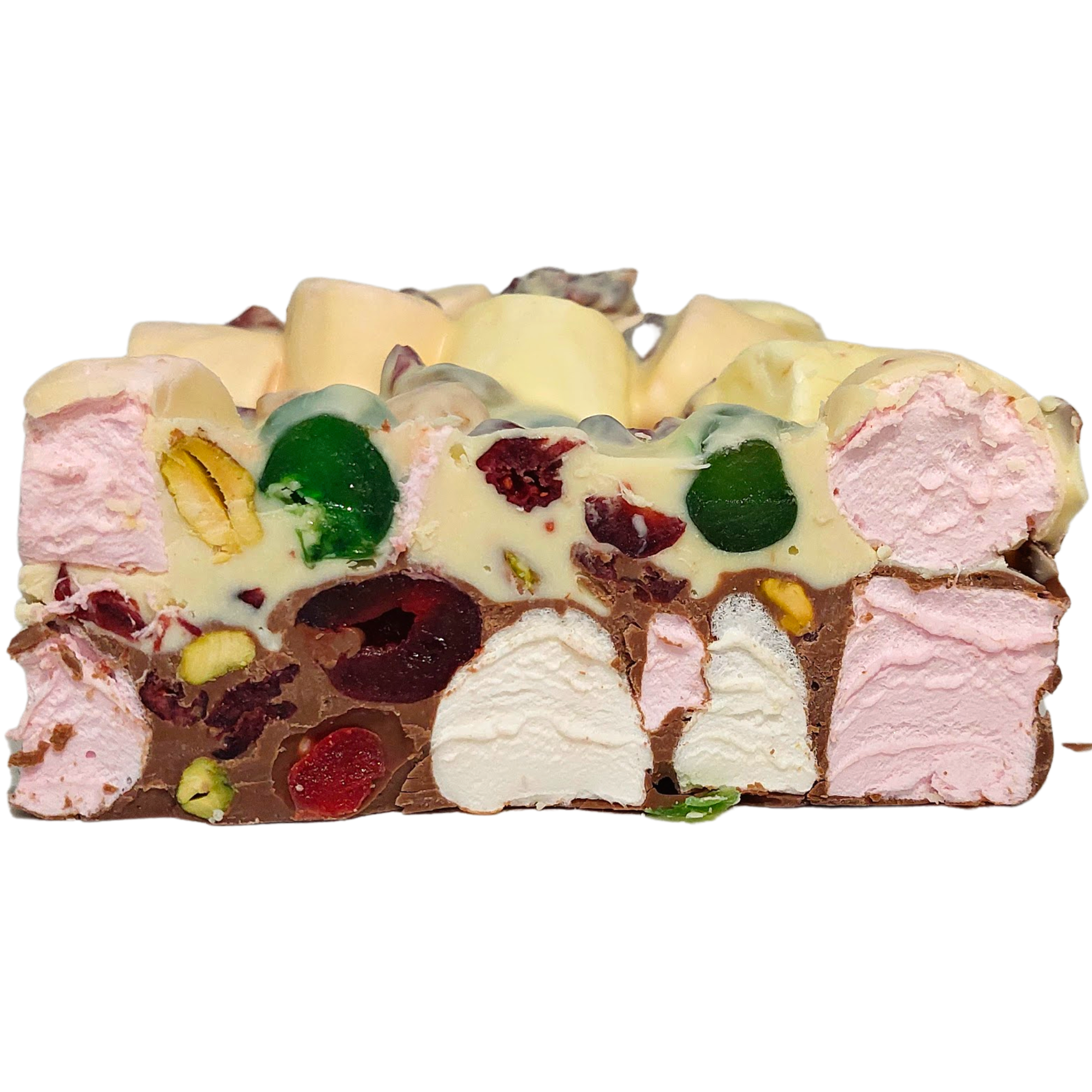 Holiday Rocky Road Double Decker Block 500g