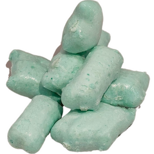 Freeze Dried Zombie Chews Sour Blue Raspberry Lollies