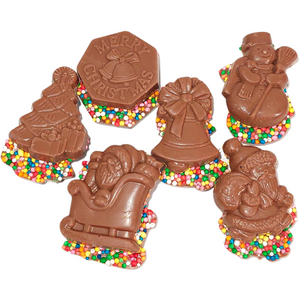 Christmas Sprinkle Bites Milk Chocolate