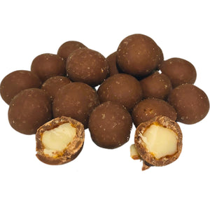 Milk Chocolate coated Honey Roasted Macadamias 150g