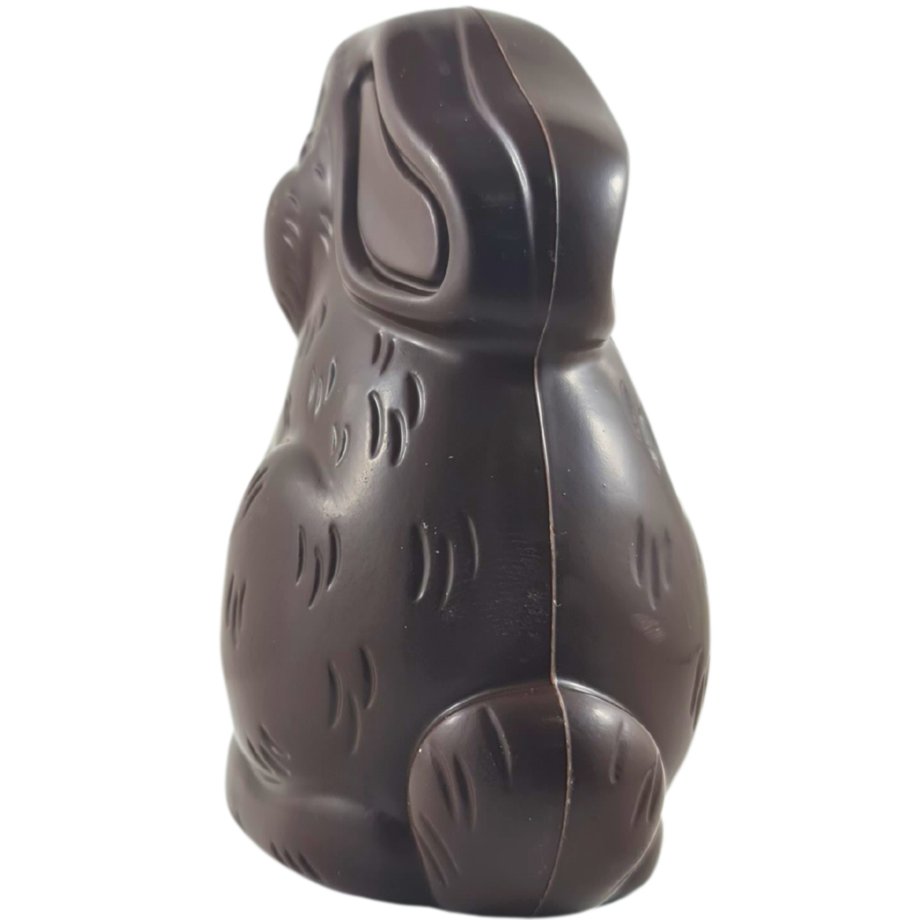 Dark Chocolate Sitting Easter Bunny - Vegan