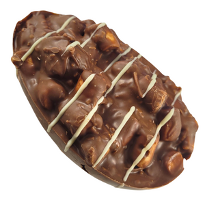 Rocky Road Easter Egg Milk Chocolate Macadamia Cherry