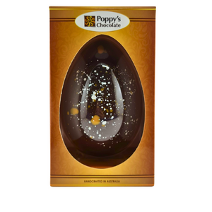 Deluxe Mylk Chocolate Splash Easter  Medium Egg - Vegan