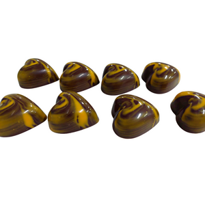 Caramel Heart Dark Chocolate