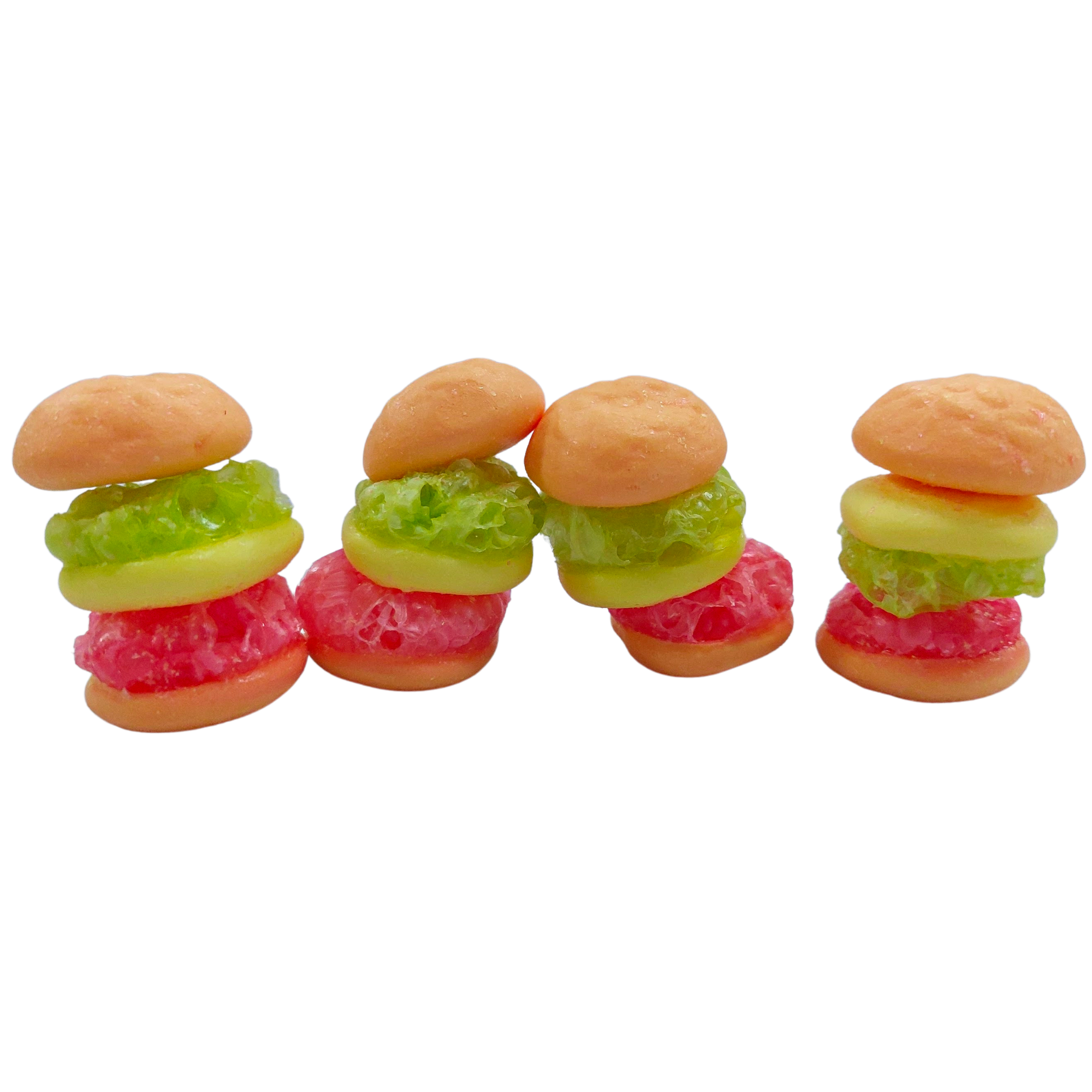 Freeze Dried Mini Burger lollies