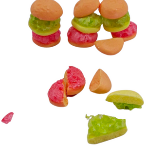 Freeze Dried Mini Burger lollies