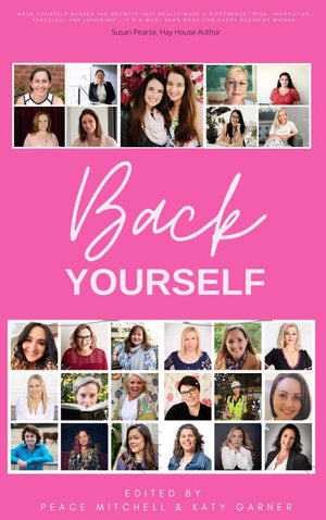 Back Yourself Book - Amazon Best Seller.