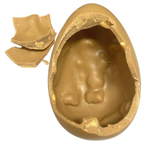 Deluxe Caramel Peanut Crunch Easter Egg