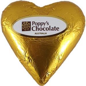 Heart Dark Chocolate Foiled 90g