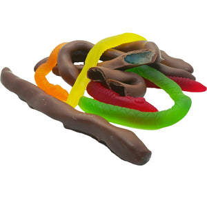 Milk Chocolate Coated Snakes 100g