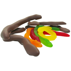 Milk Chocolate Coated Snakes 100g