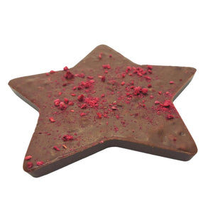 Fun Blocks Star Raspberry Milk chocolate 100g