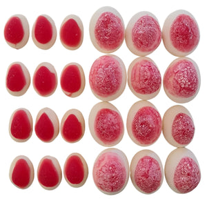 Freeze Dried Strawberry and Cream Lollies