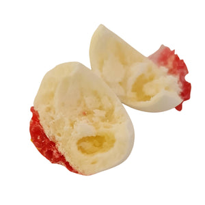 Freeze Dried Strawberry and Cream Lollies