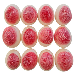 Freeze Dried Strawberry and Cream Lollies